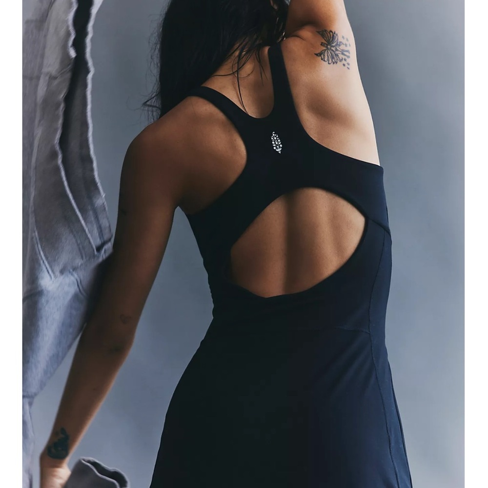 Free People Movement Black Never Better Dress